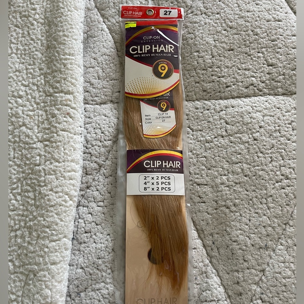 100% Remy Human Hair (9 pieces)